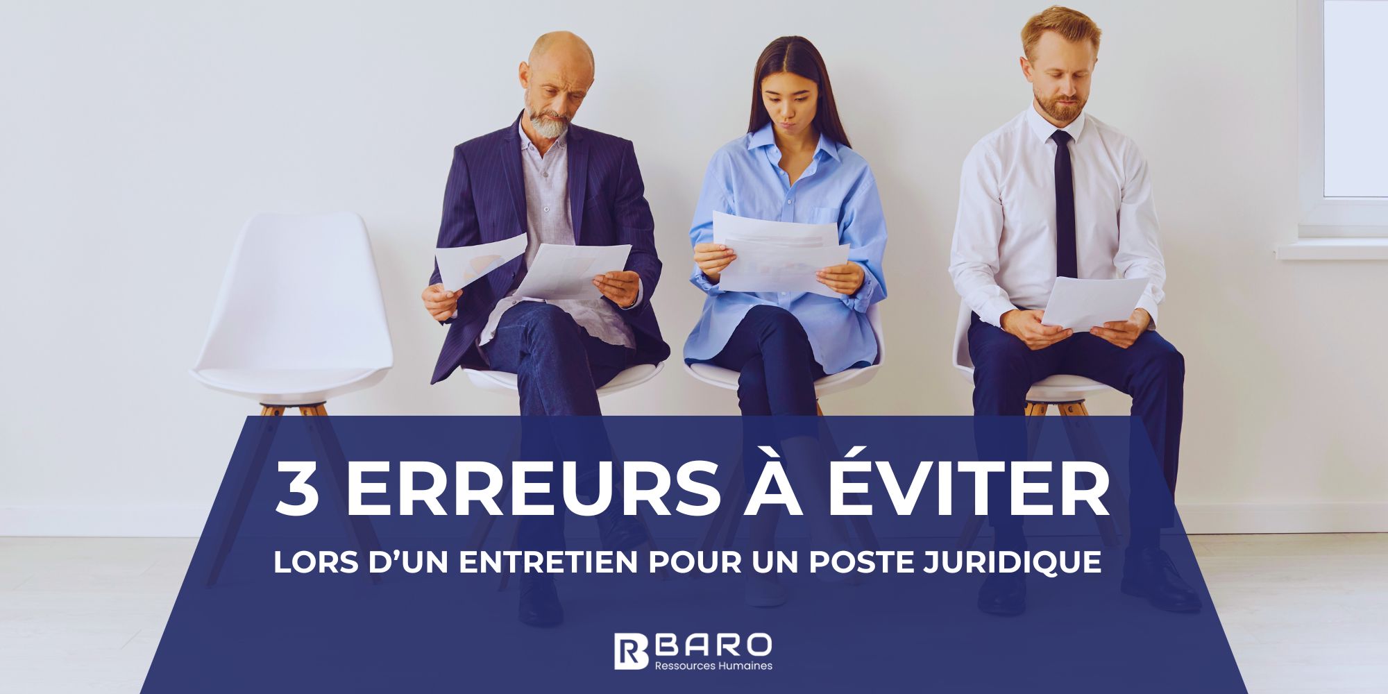 3 erreurs à éviter lors d’un entretien pour un poste juridique au Québec